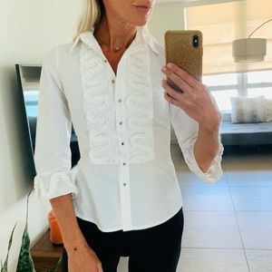 Anne Fontaine Cotton Blouse